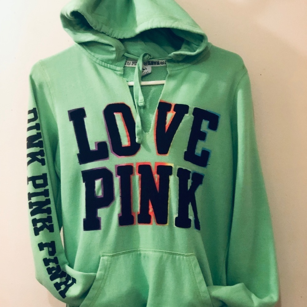 Love pink green sweater for girls - Picture 4 of 5